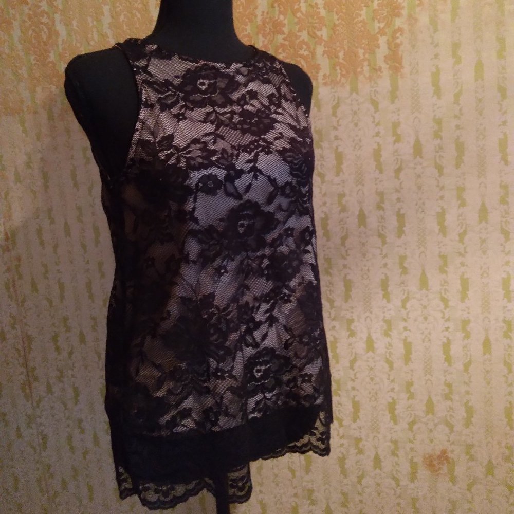 Rue21 Black Lace Top